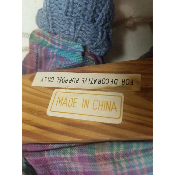 Clown Puppet On A Swing With Strings Figurine Doll 7" Collector - Picture 4 of 7